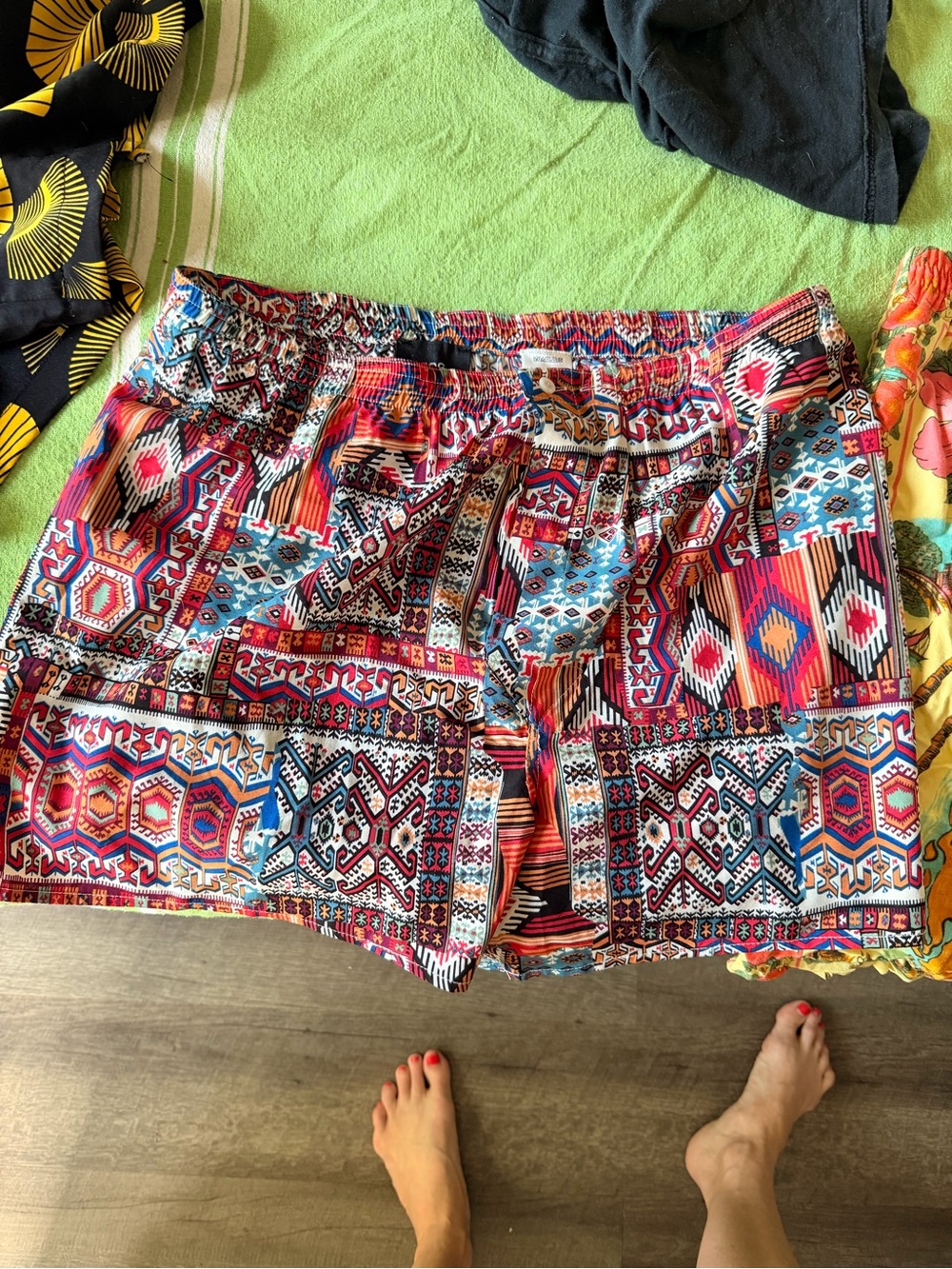Men’s Aztec vibes BDG UO Shorts.